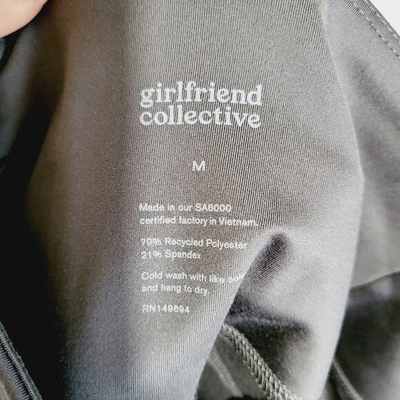 Girlfriend Collective Gray Lite Workout Leggings - Picture 8 of 8